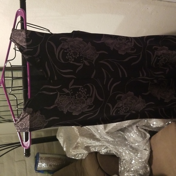 Vintage Sun Fire floral dress - Picture 3 of 3